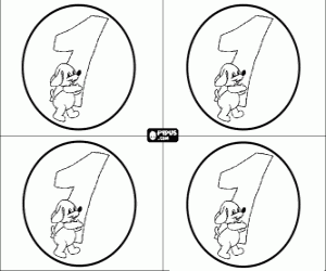 Pintar Primera festa d'aniversari