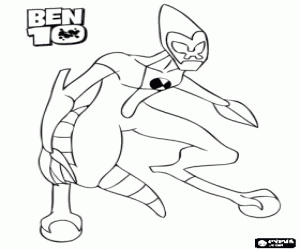 Pintar La primera transformació de Ben 10