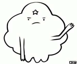 Pintar Princesa Lumpy Space de Adventure Time