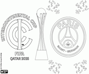 Pintar PSG, campió de la Copa Intercontinental 2025
