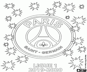 Pintar PSG, campió de la Ligue 1 2019-2020