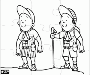 Pintar Puzle d'exploradors i aventurers