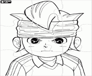 Pintar Puzle de Inazuma Eleven, Mark Evans
