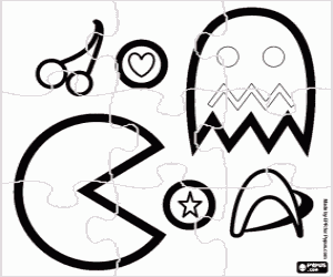 Pintar Puzle de Pac-Man