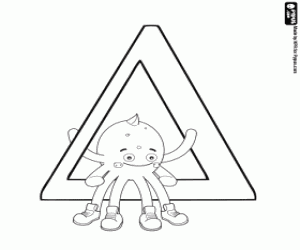 Pintar Pypus amb la lletra grega Delta, Δ