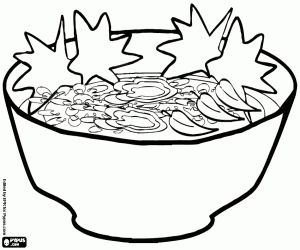 Pintar El ramen, un plat japonès