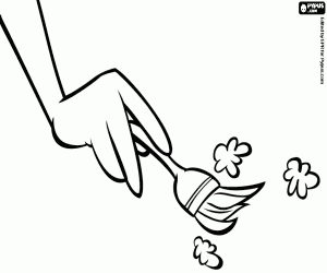 Pintar El raspall de l'arqueòleg