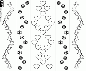 Pintar Ratlles verticals amb decoracions