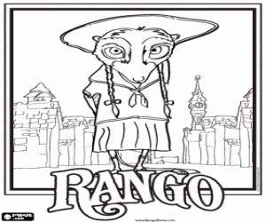 Pintar El ratolí de cactus Priscilla