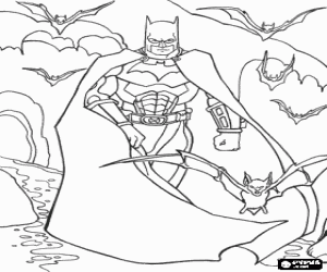 Pintar Els ratpenats amb Batman