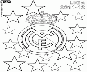 Pintar Real Madrid, campió 2011-2012