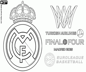 Pintar Real Madrid, campió Eurolliga 2015
