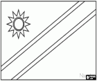Bandera de Namíbia