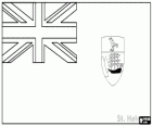 Bandera de Santa Helena, territori britànic d'ultramar