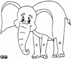Elefant amb grans orelles