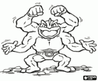 Machamp, un Pokémon de quatre braços que domina les arts marcials