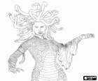 Medusa, monstre femení de la mitologia grega que va tornar de pedra a aquells que la miraven