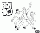 Ben, Gwen i Kevin, els protagonistes humans de Ben 10 Força alienígena