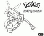 Rayquaza viu a la capa d'ozó per sobre dels núvols i és com un gran drac serp