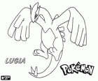 Lugia és un Pokémon Psíquic i Volador, un Pokémon llegendari en forma d'au, un drac o un montre marí