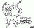 Leafeon és com una planta ja que realitza la fotosíntesi, és una de les evolucions de Eevee