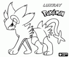 Luxray és l'evolució final de Shinx i Luxio, un Pokémon de tipus elèctric, els seus ulls poden veure a través de qualsevol cosa