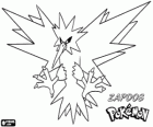 Zapdos és un dels llegendaris ocells Pokémon que es diu que viuen en núvols de tempesta