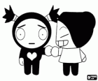 Pucca i Garu, dos enamorats agafats de la mà