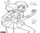 Michiru Kaioh es converteix en Sailor Neptú
