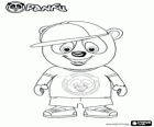 Simpàtic ós panda hip-hop de Panfu