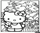 Hello Kitty et desitja un bon Nadal i unes bones festes