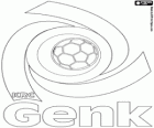 Emblema del Racing Genk o KRC Genk, Koninklijke Racing Club Genk, club de futbol belga