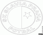 Emblema de SK Slavia Praga, Sportovní klub Slavia Praha fotbal a.s., equip de futbol txec