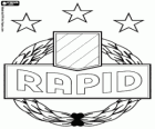 Logo del SK Rapid de Viena, Sportklub Rapid Wien, club austríac de futbol