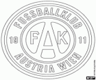 Emblema del FK Àustria Viena, Fußballklub Austria Wien, club de futbol d'Àustria