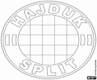 Logo del HNK Hajduk Split, club croat de futbol