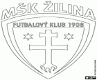 Emblema del MSK Zilina, club eslovac de futbol