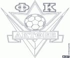 Escut del FC Aktobe, club de futbol del Kazakhstan