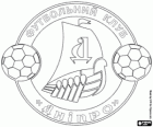 Emblema del FC Dnipro Dnipropetrovsk, club de futbol d'Ucraïna