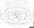 Escut del Sporting Clube de Portugal, Sporting de Lisboa, club portuguès de futbol