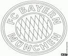 Logo del FC Bayern de Munic, club de futbol alemany. Fußball-Club Bayern München, nom original en alemany