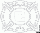 Emblema de Chicago Fire, MLS Soccer Club d'Illinois