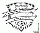 Emblema de Petare Esportiu FC, equip de futbol veneçolà de Caracas, fundada sota el nom de Deportivo Italia FC