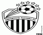Logo del Deportivo Táchira FC, club de futbol de San Cristóbal, Veneçuela