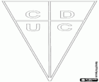 Logo del CD de la Universidad Católica, equip de futbol de Santiago de Xile