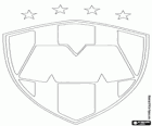 Logo del CF Monterrey, coneguts com els Rayados del Monterrey, club de futbol mexicà