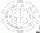 Emblema de la FC Guaraní, club de futbol de Campinas, Brasil