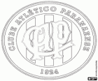 Logo del Clube Atlético Paranaense, equip de futbol brasiler de la ciutat de Curitiba