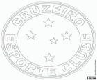 Escut del Cruzeiro Esporte Clube, equip de futbol brasiler de la ciutat de Belo Horizonte