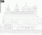 Harmandir Sahib o Temple d'Or, el temple sikh de Amritsar, Índia